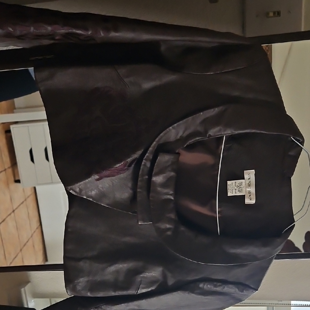 Newport News Dark Brown Teddy Jacket